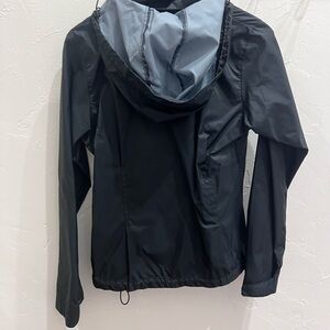 Black and Gray Hooded Jacket